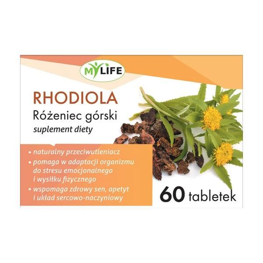 My Life, Rhodiola Rosacea, compresse, 60 pz.