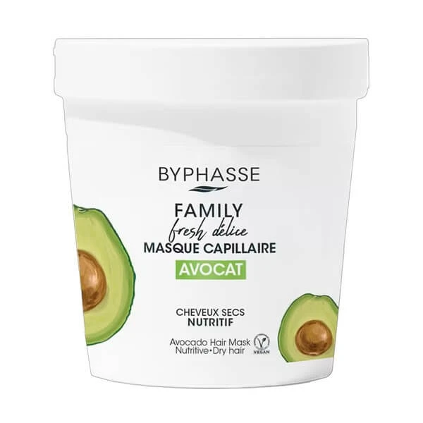 Byphasse Family Fresh, Avocado-Trockenhaarmaske, 250 ml