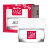Hada Labo Tokyo Red V-Lifting oval facial, cremă antirid de zi și de noapte, 50 ml.