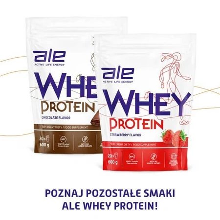 Set de 3x ALE Whey Protein Vanilla Flavor