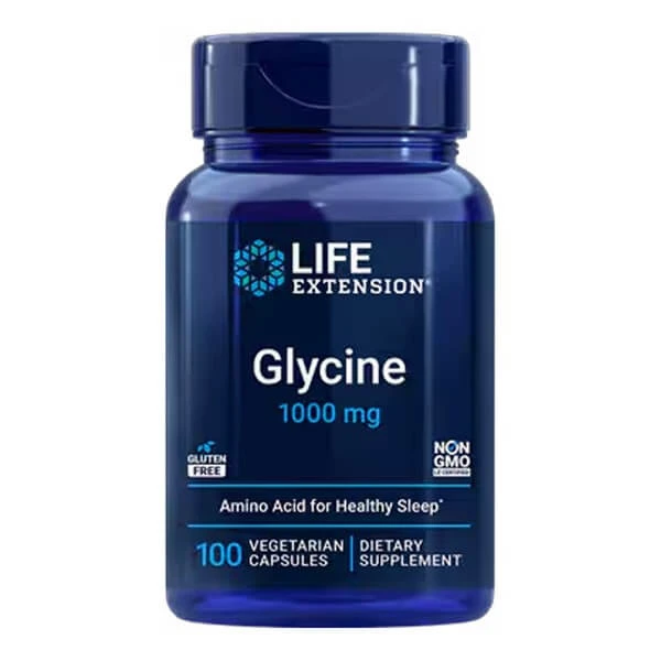 Life Extension Glycine 1000 mg, Kapseln, 100 Stück