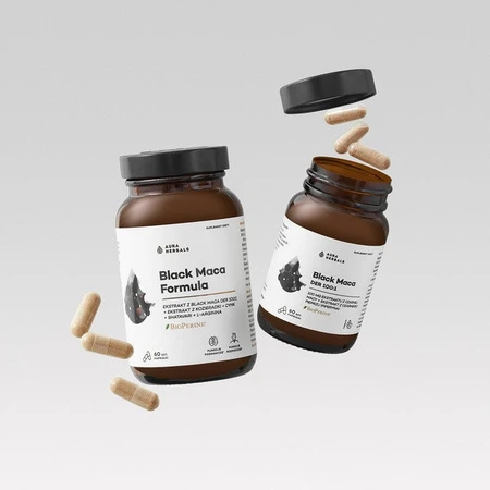 Aura Herbals Black Maca Formula, capsule, 60 buc.