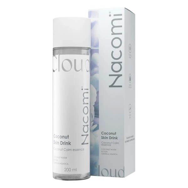 Nacomi Coconut Skin Drink, beruhigende und besänftigende Gesichtsessenz, 200 ml