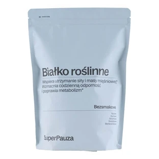 SuperPause Proteină vegetală Super echilibru, pulbere, fără gust, 750 g
