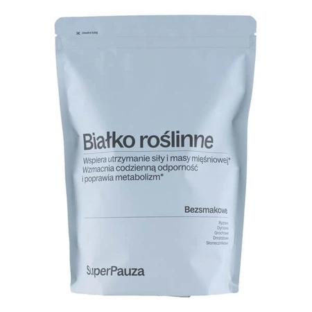 SuperPause Proteină vegetală Super echilibru, pulbere, fără gust, 750 g