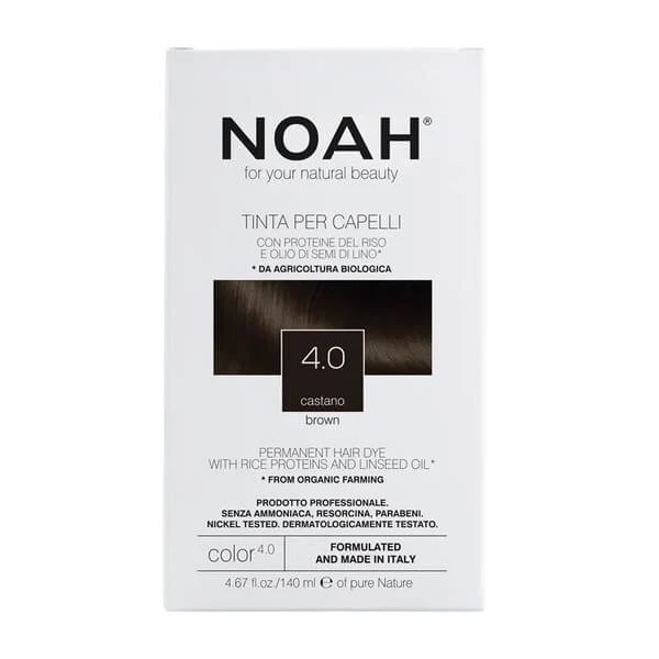 NOAH, Haarfärbemittel, 4.0 Braun, 140 ml