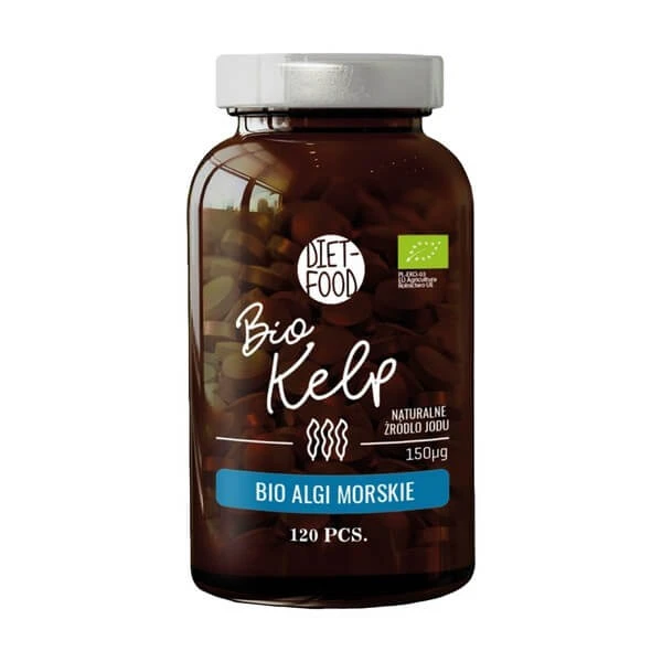 Diät-Lebensmittel, Bio Kelp, Tabletten, 120 Stück