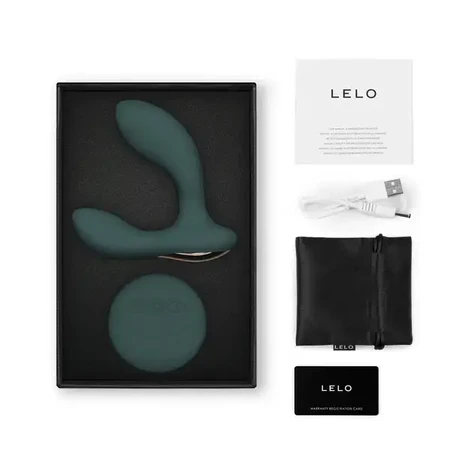 Lelo Hugo 2 Remote Green, masor de prostată cu telecomandă, 1 buc.