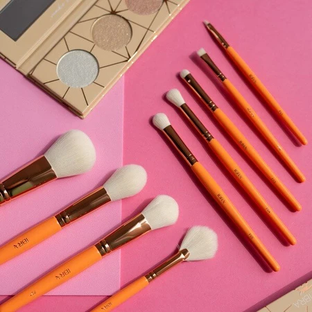 IBRA Makeup Fresh, set di pennelli professionali, 9 pezzi.
