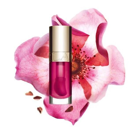 Clarins Lip Comfort Oil, 02 zmeură, 7 ml