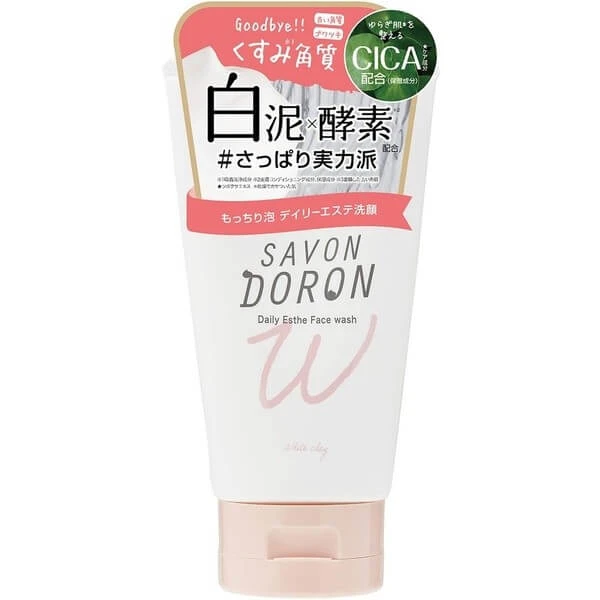 Savon Doron, Daily Esthe Face Wash White, sanft reinigender Schaum, 120 g