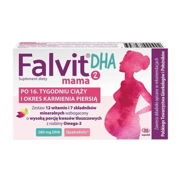 Falvit Mama 2 DHA, Kapseln, 30 Stück
