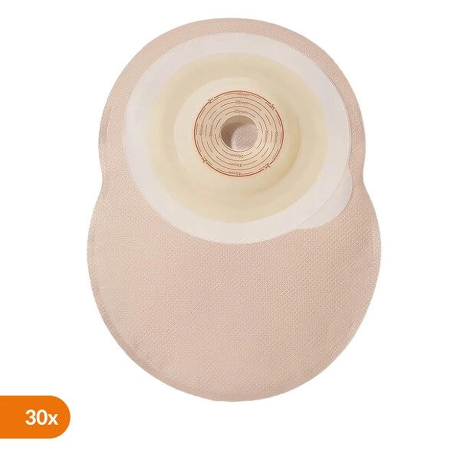 Esteem+ Soft Convex, pungă stoma, închisă, bej, 10-28 mm, 30 buc.