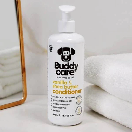 Buddycare, Hundespülung, Vanille und Sheabutter, 500 ml