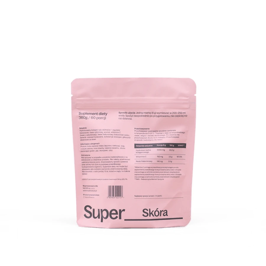 SuperPause Super Haut Kollagen, Pulver, Kirschgeschmack, 360 g