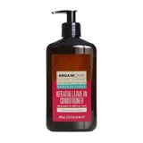 Arganicare Natural Haircare, Balsam leave-in pentru păr creț cu keratină, 400 ml