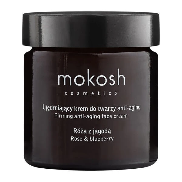 Mokosh, straffende Anti-Aging-Gesichtscreme, Rose und Heidelbeere, 60 ml