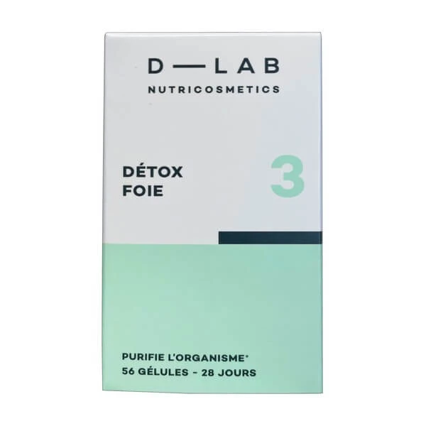 D-LAB Nutricosmetics Detox Foie, Kapseln, 56 Stück