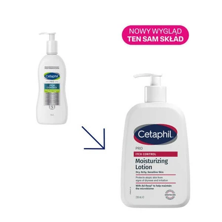 Cetaphil PRO Itch Control, loțiune hidratantă pentru față și corp, 236 ml