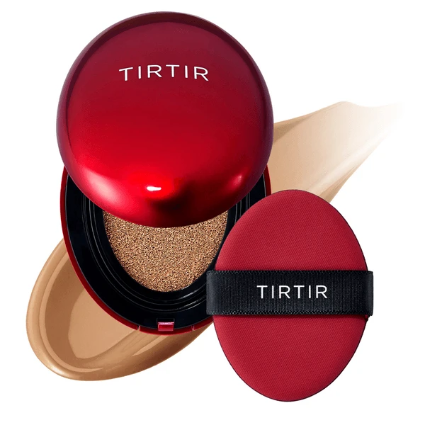 Tirtir, Mask Fit Red Cushion Mini, Gesichtsgrundierung, 34N Pecan, 4,5 g