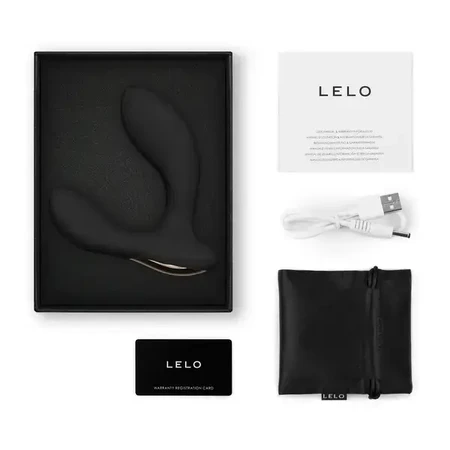 Lelo Hugo 2 Black, masajeador de próstata controlado por app