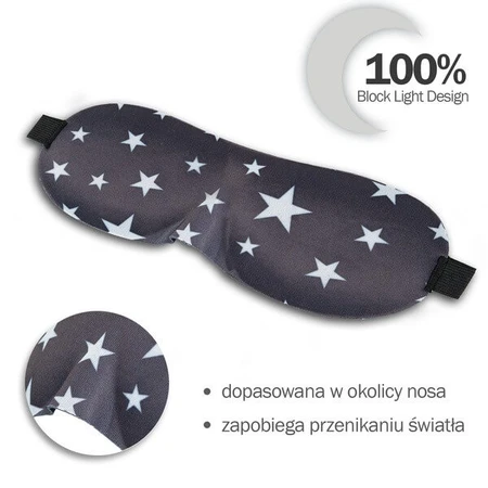 Waya 3D, venda para dormir, estrellas, 1 ud.