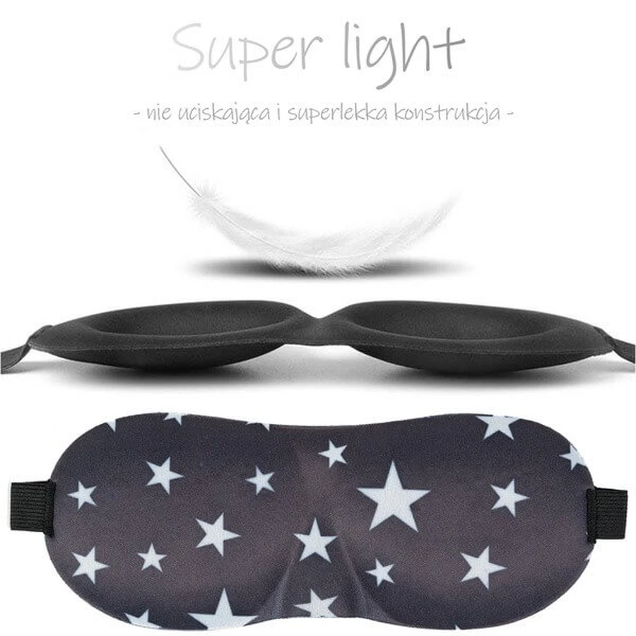 Waya 3D, venda para dormir, estrellas, 1 ud.