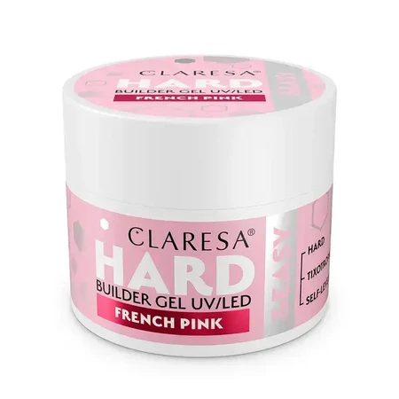 Claresa Hard&amp;Easy Builder Gel, Nagelaufbau-Gel, French Pink, 45 g