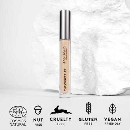 Madara Luminous Perfecting Concealer, corrector, Miel 35, 4 ml