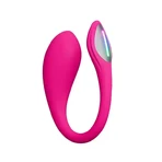 Lovense Lush Mini, vibrator cu ou controlat prin aplicație, roz, 1 buc.