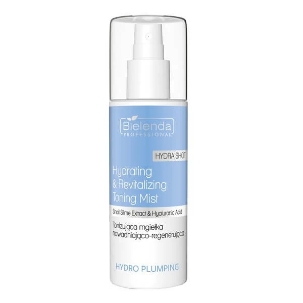 Bielenda Hydro Plumping, tonisierender, feuchtigkeitsspendender und regenerierender Nebel, 150 ml
