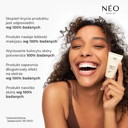 NEO Make Up Intense Serum, podkład kryjący, 01 Porcelain, 30 ml: ceny i cechy