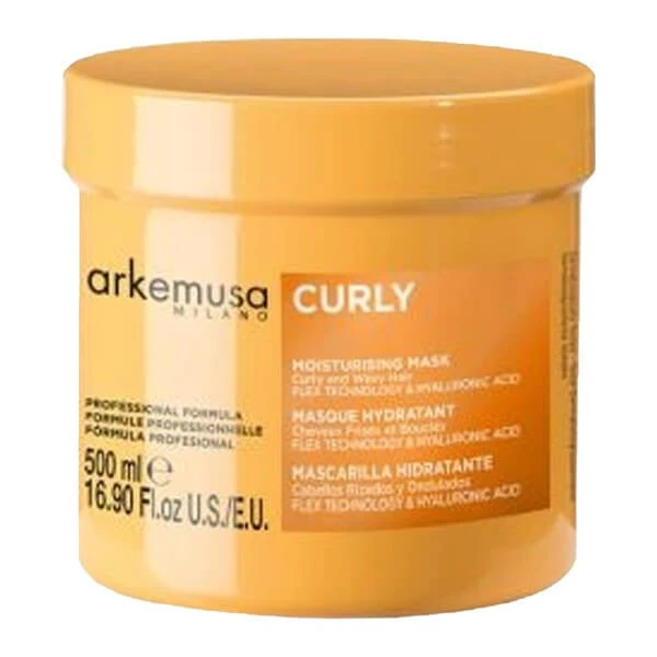 Arkemusa Milano Curly Moisturising, Maske für lockiges und gewelltes Haar, 500 ml