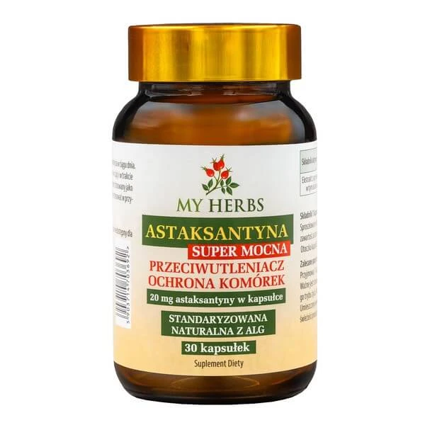 My Herbs Astaxanthin Super Strong, Kapseln, 30 Stk