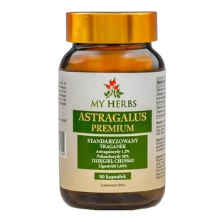 My Herbs Astragalus Premium, cápsulas, 60 uds.
