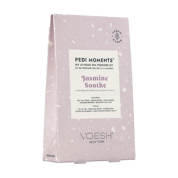 Voesh, 4-Schritt-Pediküre-Set, Jasmin beruhigt, 1 Stück