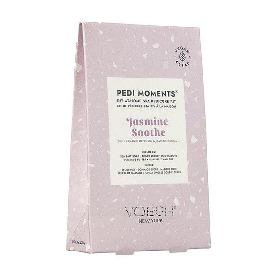 Voesh, kit pedichiură în 4 pași, jasmine soothe, 1 buc.