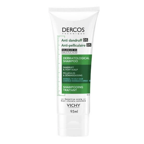 Vichy Dercos DS, Anti-Schuppen-Shampoo, normales und fettiges Haar, 95 ml