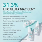 APLB Glutathione Niacinamide Ampoule, ser de iluminare facială cu glutation și niacinamidă, 40 ml