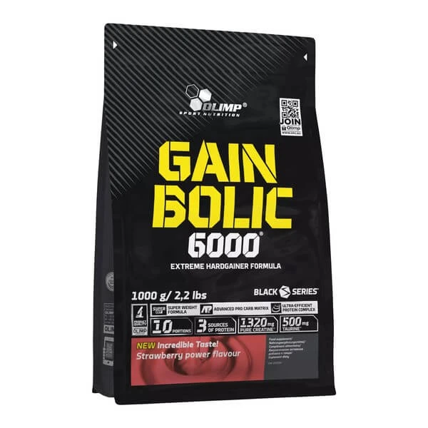 Olimp Gain Bolic 6000, Pulver, Erdbeergeschmack, 1000 g