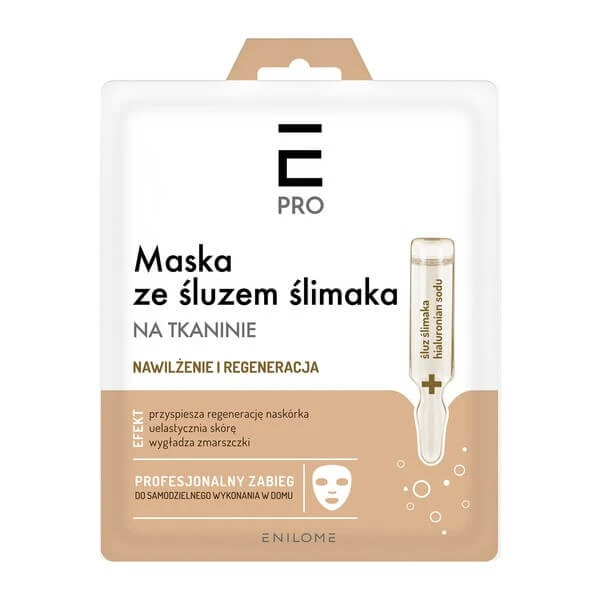 Enilome Pro, Schneckenschleim-Maske auf Stoff, 23 ml