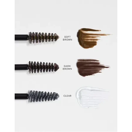 RevitaLash Hi-Def Brow Gel, wenkbrauw styling gel, donkerbruin, 7.4 ml