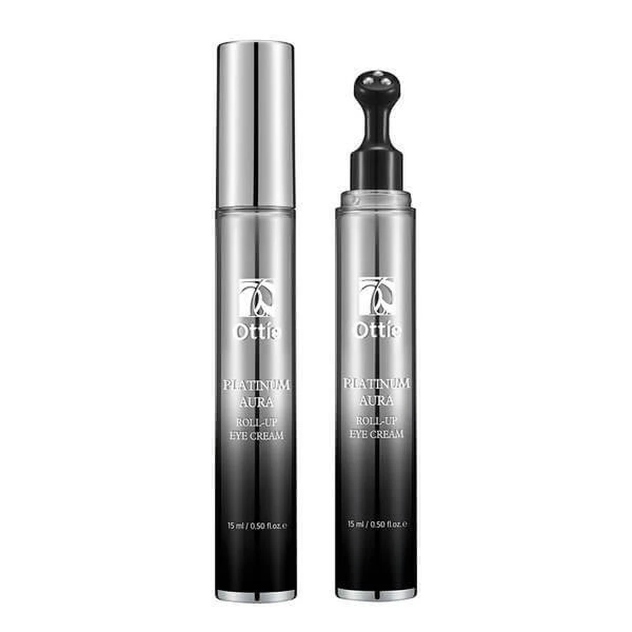 Ottie Platinum Aura, cremă de ochi anti-îmbătrânire cu platină, 15 ml