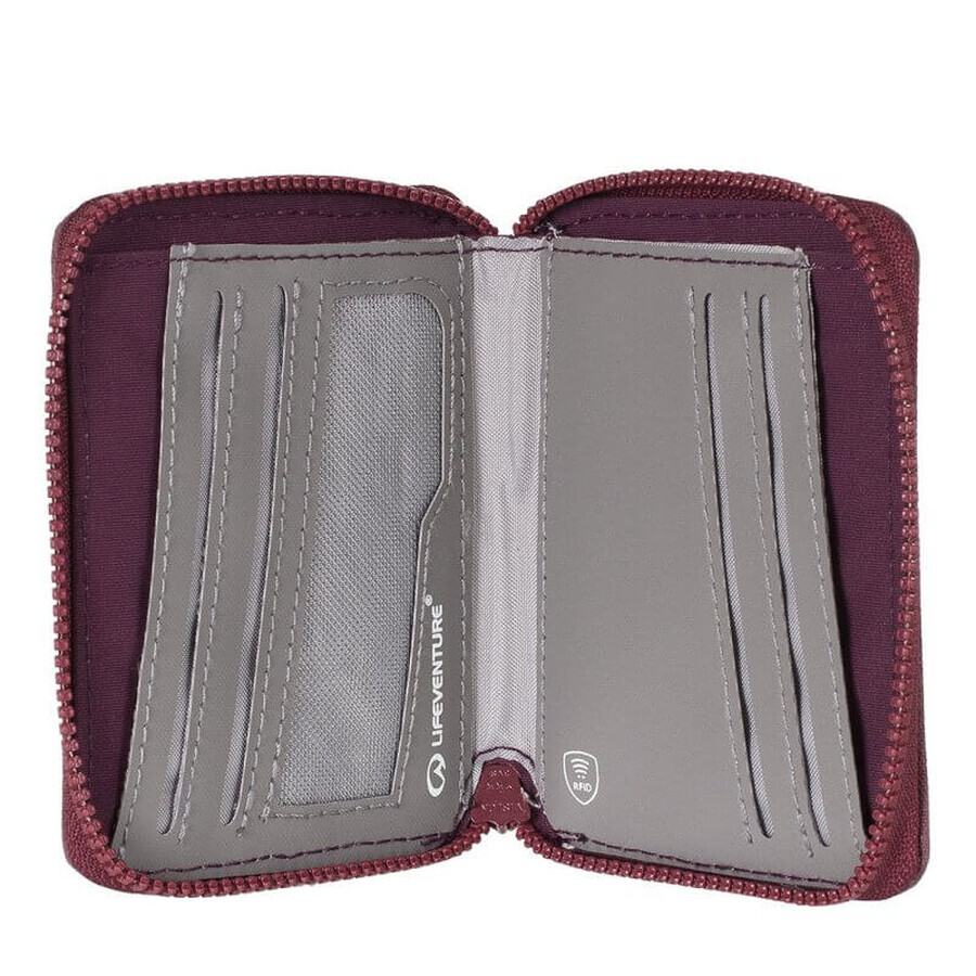 Portofel Bi-fold cu Protectie RFID Purple