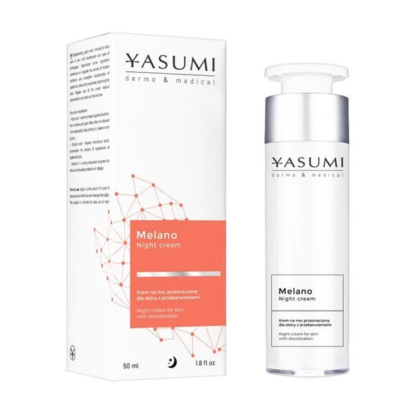 Yasumi, Melano Night Cream, Nachtcreme für unreine Haut, 50 ml