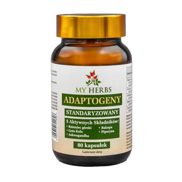 My Herbs Adaptogene, Kapseln, 80 Stk