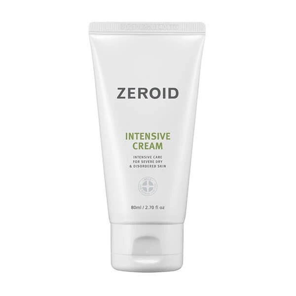 Zeroid Intensive Cream ist eine intensive Barriere-Feuchtigkeitspflege für sehr trockene und empfindliche Haut, 80 ml