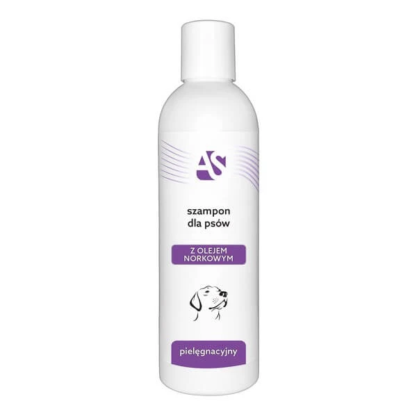 AS Grooming Shampoo für Hunde mit Nerzöl, 250 ml