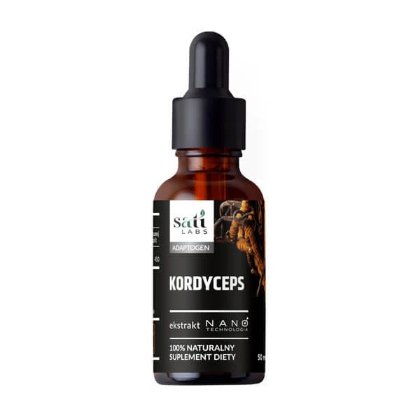 Sati Labs Adaptogen, Nano Cordyceps, Tropfen, 50 ml