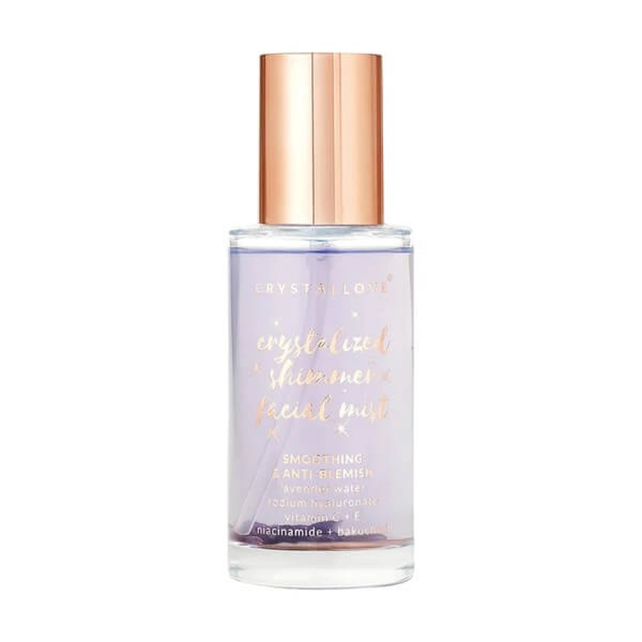 Crystallove, gezichtsnevel met amethist en lavendel, 100 ml